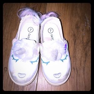 Cat and Jack realistic unicorn shoes